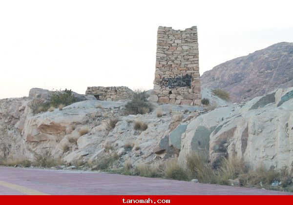 قلعة (جرين الخبزة) امام قرية آل مجادب