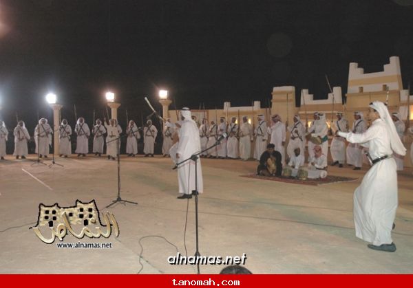 مشاركة فرقة رجال الحجر بمهرجان محايل السياحي الشتوي - تصوير صقر الظهارة 15