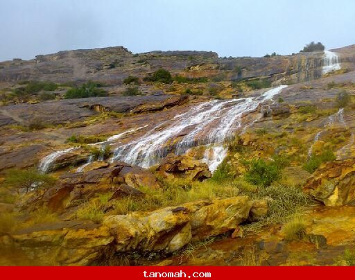 صور امطار وبرد تنومة الأثنين 20/4/1431