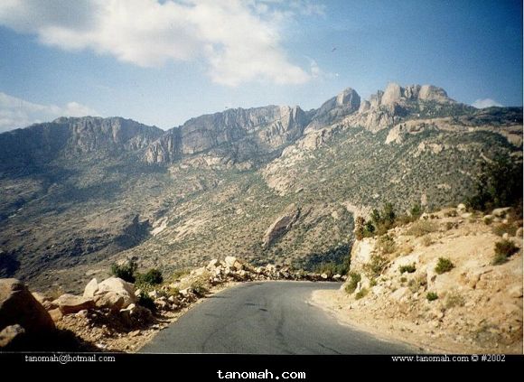 عقبة برمة في تنومة مناظر 1422