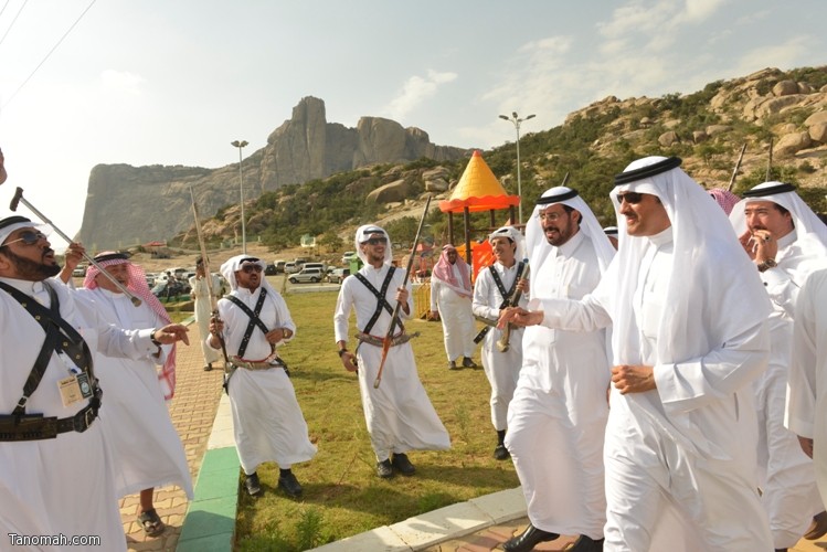 زيارة سمو الأمير سلطان بن سلمان رئيس هيئة السياحة والأثار لمحافظة تنومة 19