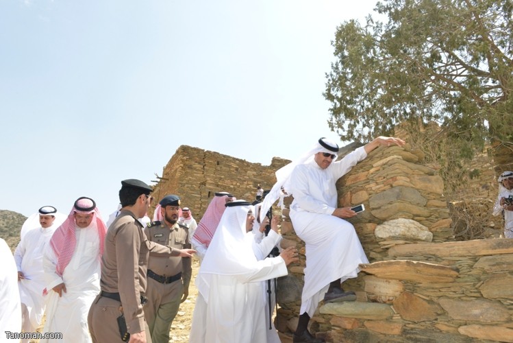 زيارة سمو الأمير سلطان بن سلمان رئيس هيئة السياحة والأثار لمحافظة تنومة 49