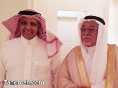 رئيس لجنة الأهالي يحتفي بالشيخ على بن دهمان في قصره بالرياض 