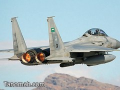 سقوط طائرة (F15) خلال مهمة تدريبية والبحث جاري عن قائدها