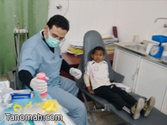 مركز الأمير سلطان ينفذ برنامجاً وقائياً لأسنان طلاب مدرسة القادسية