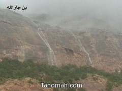 تقرير مصور عن أمطار تنومة اليوم الخميس