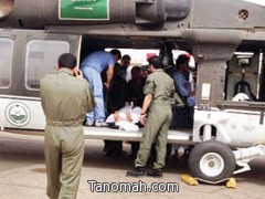 طيران الأمن ينقذ محتجزين في جبل "سلب" بوادي ترج
