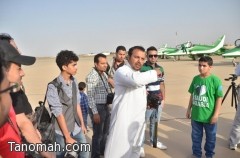 نادي عسير الفوتوغرافي يتحدى الطائرات في السرعة ويلتقط الصور للصقور السعودية