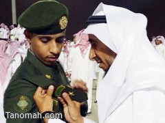 خالد بن فايز يحتفي بتخرج أبنه فايز من كلية الملك فهد الأمنية