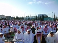  20 مصلى  لإقامة صلاة العيد في محافظة تنومة