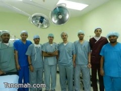 فريق طبي بمستشفى محايل ينجح بإزالة كتلة شعر تزن 2 كغم من بطن مريضة  