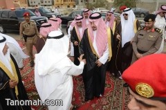 الأمير فيصل بن خالد يقدم واجب العزاء لرئيس النادي الأدبي بأبها