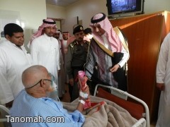 محافظ محايل يعايد المرضى بمستشفى محايل محافظ محايل يعايد المرضى بمستشفى محايل