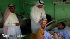 مستشفى تنومة يشارك المرضى فرحتهم بالعيد 