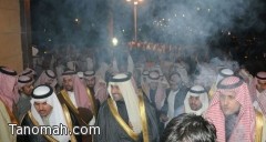 سمو أمير الرياض يشرف  احتفال آل الحيد بزواج ابنهم عبدالعزيز