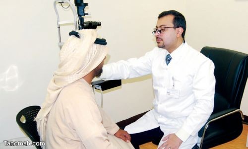 ( 55796 ) مراجعاً لعيادات العيون بمستشفيات عسير منهم (6800) مراجع في النماص والمجاردة