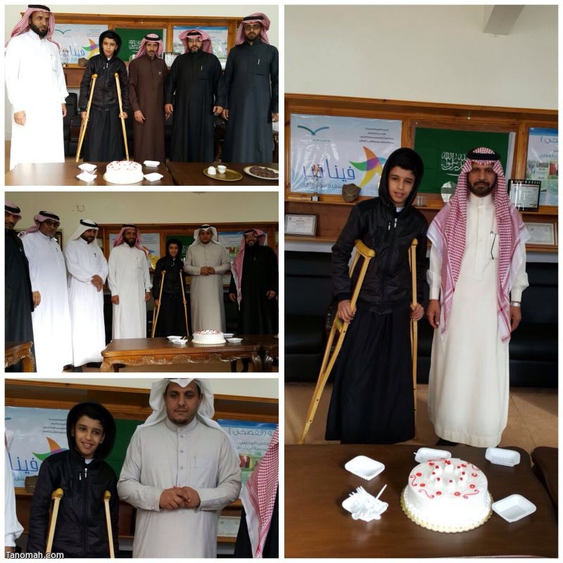 مدير مدرسة أبي ذر الغفاري يطمئن على صحة خالد مدير مدرسة أبي ذر الغفاري يطمئن على صحة خالد