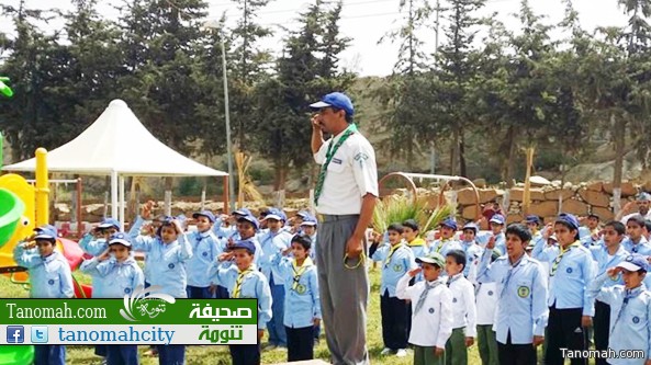 بالصور:تدشين المخيّم الخلويّ الكشفيّ ووثيقة المبايعة بالنماص