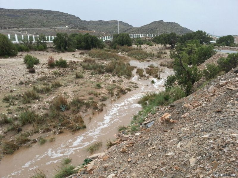 أمطار على تنومة والنماص