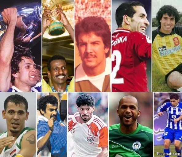 أفضل 20 لاعبا في تاريخ كرة القدم العربية