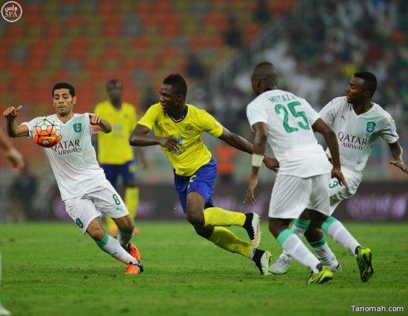 الأهلي يتصدر الدوري السعودي مؤقتاً برباعية في النصر