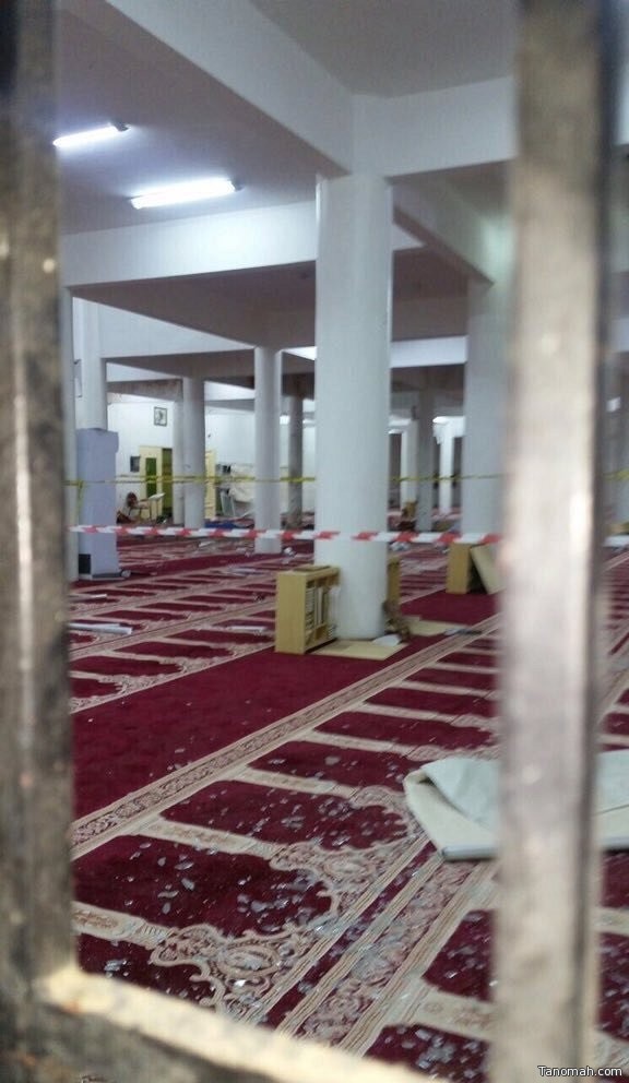 انتحاري يتسبب في وفاة 2 وإصابة 12 في مسجد المشهد بنجران
