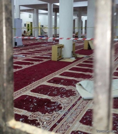 انتحاري يفجر نفسه في مسجد المشهد بنجران