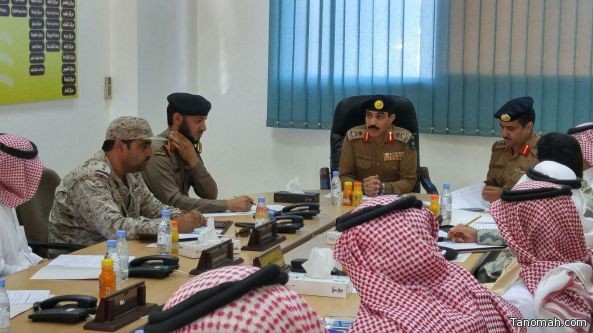 اللجنة الفورية بعسير تعقد إجتماعها برئاسة اللواء صالح الحارثي