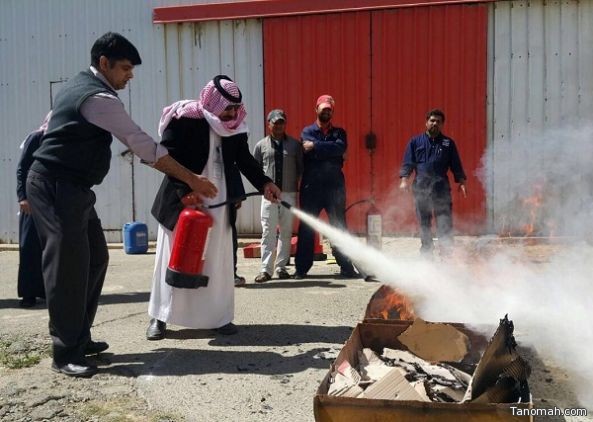 مستشفى #النماص يدرب العاملين على التعامل مع الكوارث