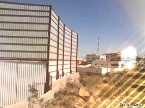 بالفيديو: سور #النماص العظيم يحول بين مواطن وجمال مدينة السحاب