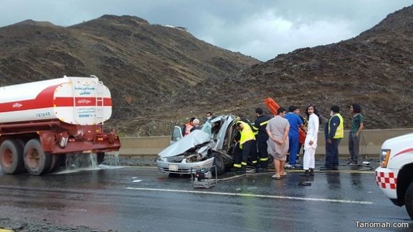 وفاة شخص بحادث مروري بابها