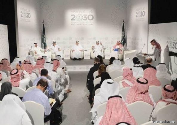 إطلاق برنامج التحول الوطني 2020 بميزانية تقدر بـ (268) مليار ريال يضم 543 مبادرة يسهم فيها القطاع الخاص