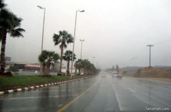 أمطار على #أبها