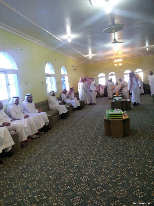 لجنة التنمية الاجتماعية الاهلية بتنومة تقيم حفل معايدة في قرى المحافظة