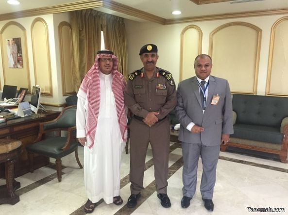 المستشفى السعودي الالماني بعسير يزور مدير شرطه منطقه عسير