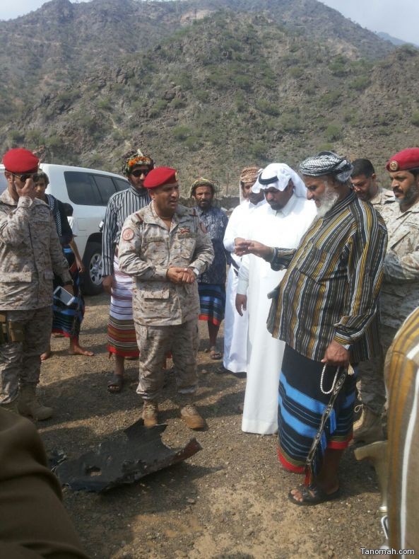 بالصور:قوات الدفاع الجوي تتصدى لصاروخين أطلقهما الحوثيون