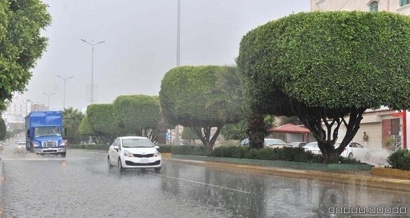 هطول أمطار على بعض محافظات #عسير
