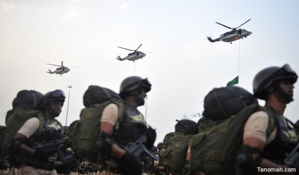 بالصور:استعراض قوات أمن الحج أمام سمو ولي العهد