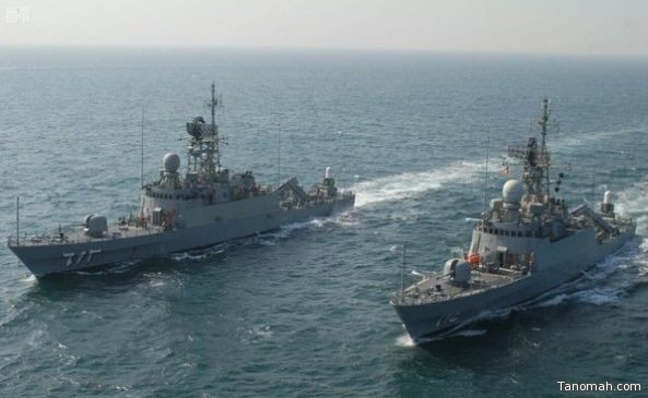 انطلاق المناورات البحرية " جسر 17 " بين البحرية السعودية والبحرينية
