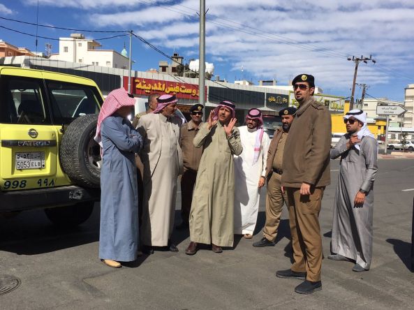 #بلدية_النماص تبدأ تنفيذ "الدوران الآمن" بين مسارات الشوارع