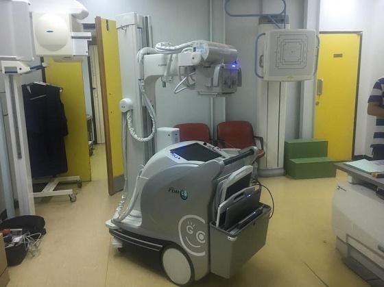 دعم مستشفى المجاردة العام بجهاز أشعة رقمي متنقل