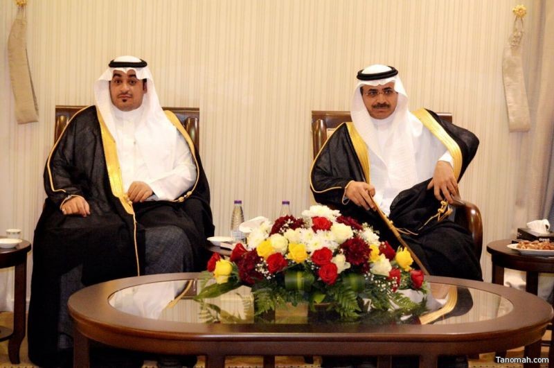 كبير المذيعين بالتلفزيون السعودي في ضيافة رجل الأعمال محمد خضيرة