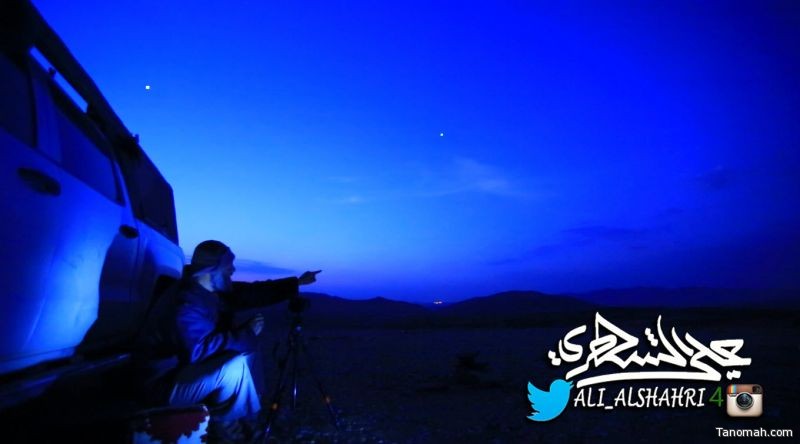 من سماء محافظة تنومة: أول توثيق مصور لظهور نجم سهيل في المملكة لعام1438