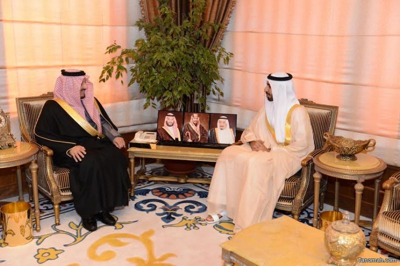 أمير عسير يلتقى السفير الإماراتي لدى الممكلة