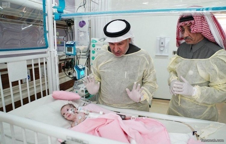 د. الربيعة: استقرار حالة الطفلة الفلسطينية «حنين» ونقلها لجناح الأطفال