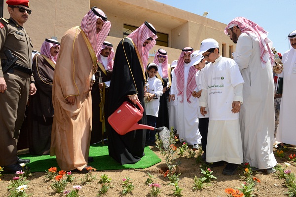 أمير عسير يرعى انطلاق فعاليات أسبوع الشجرة الـ ٤١