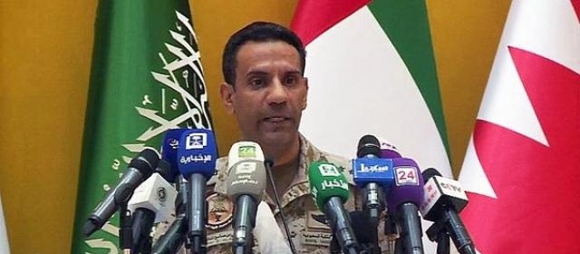 التحالف يصدر بيانًا تعليقًا على صاروخ الحوثي