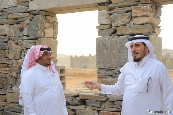 البناوي يتفقد مشاريع القرية التراثية و الممشى و المطل بحضور البارقي