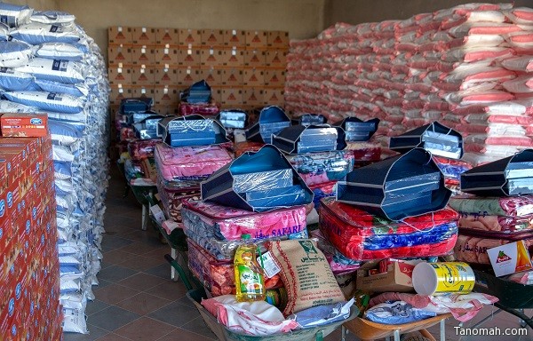 الجمعية الخيرية بمحافظة طريب تنفذ مشروع كسوة الشتاء والسلة الغذائية لمستفيديها
