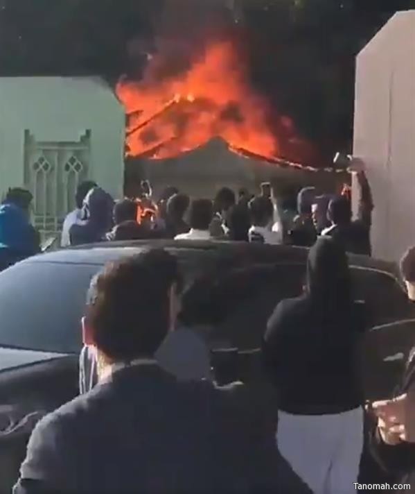 مصادر: حريق ثانوية اليمامة بالرياض يقف وراءه أحد طلاب المدرسة.. ويجري التحقيق معه